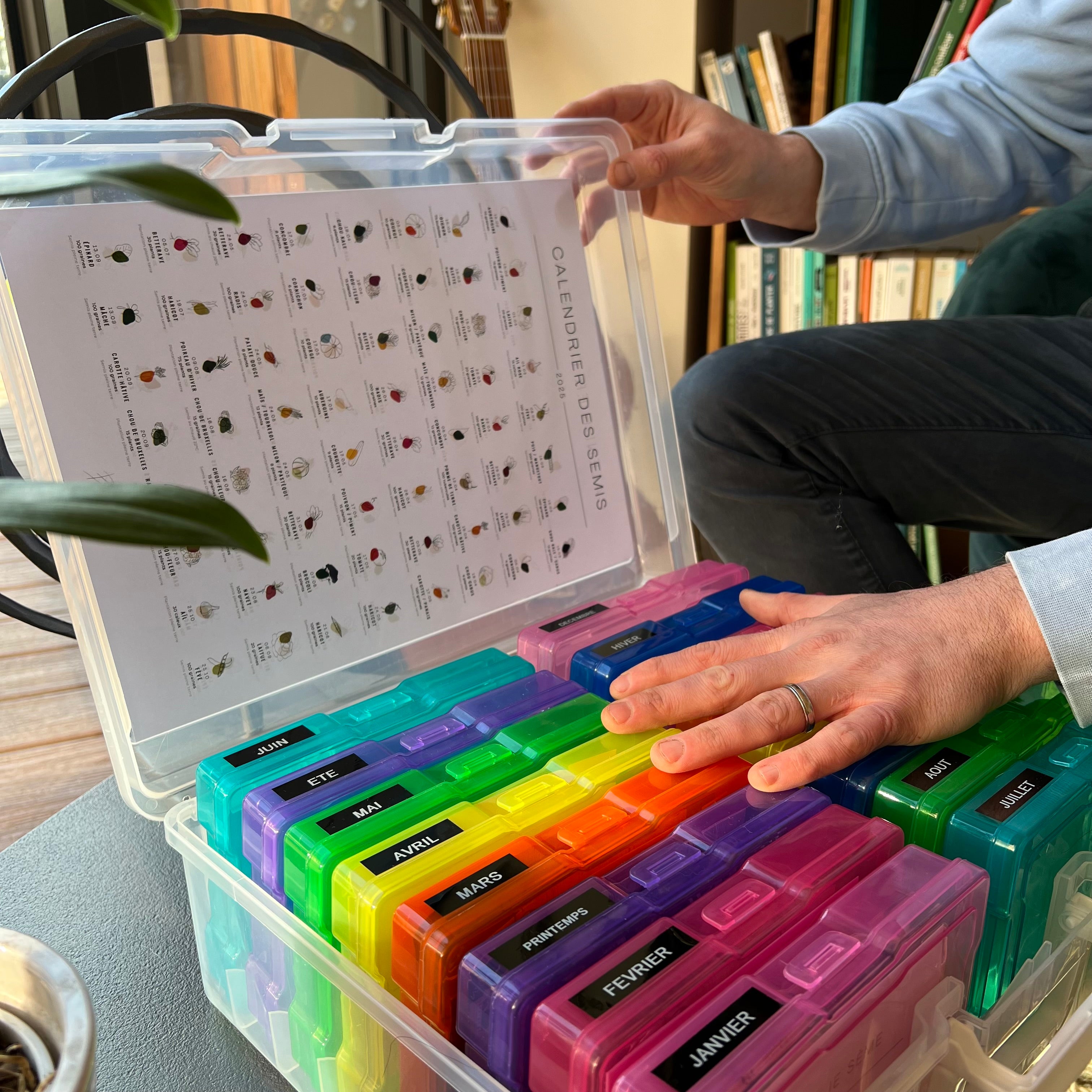 Fiches mensuelles du jardin potager